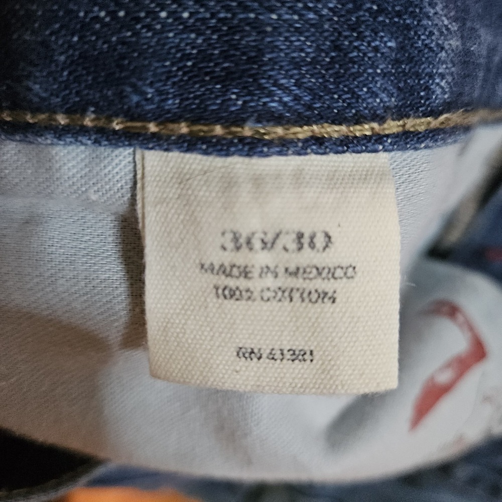 Polo Ralph Lauren Mens Straight Leg Distressed Medium Wash Denim Jeans 36x30 - Picture 10 of 11